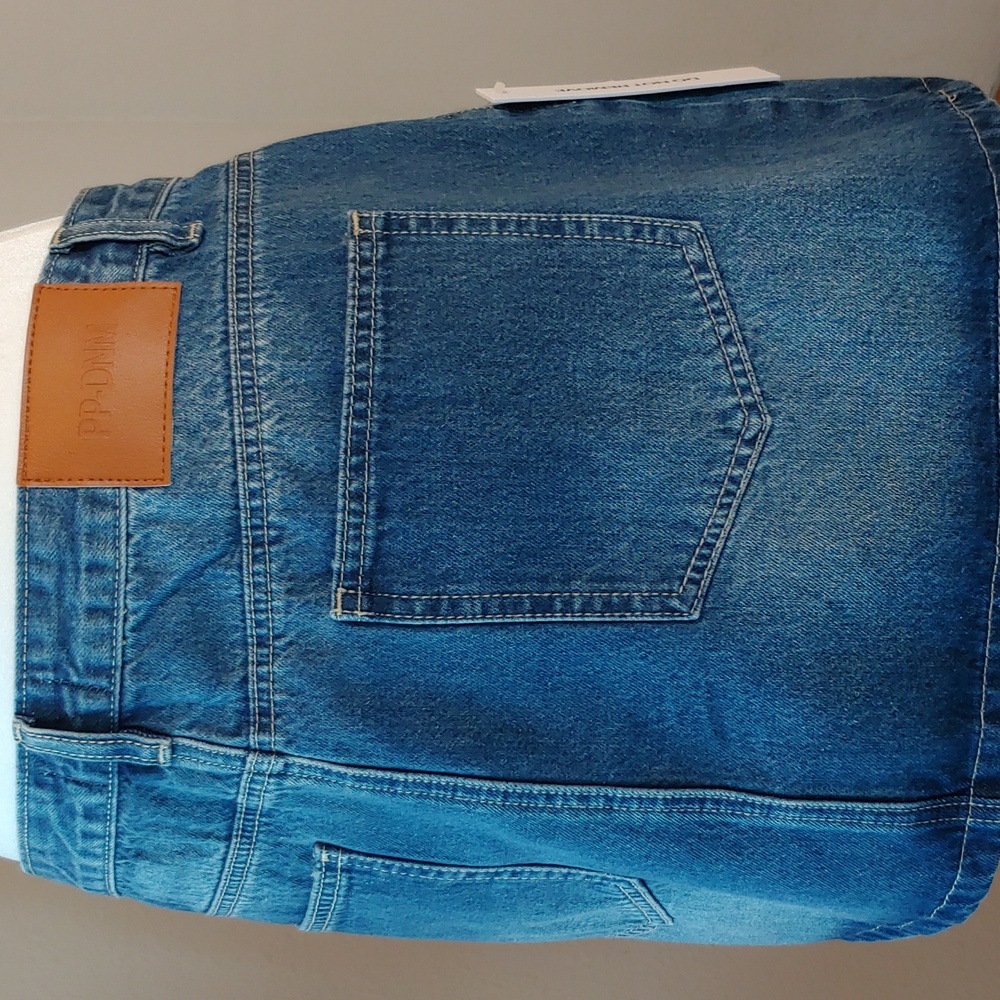 PP-DNM Princess Polly Arrte Mid-Rise Blue Denim Skirt Women's 10 NEW NWT - Picture 15 of 17